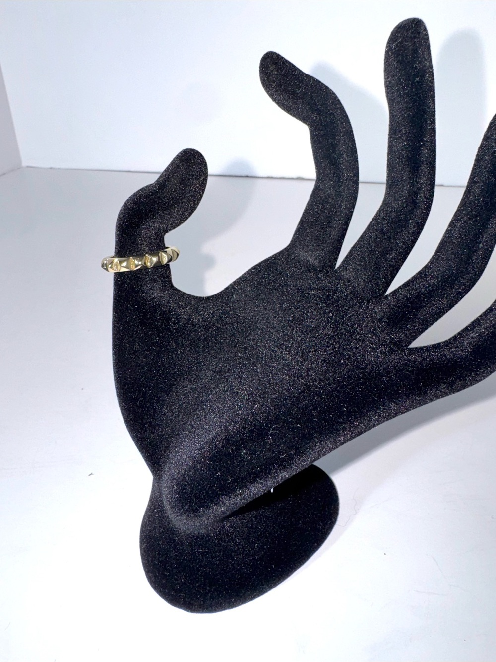 ALLSAINTS Gold Tone Studded Ring